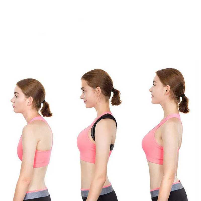 Adjustable Clavicle Posture Corrector Men Woemen Upper Back Brace Shoulder Lumbar Support Belt Corset Posture Correction D251022