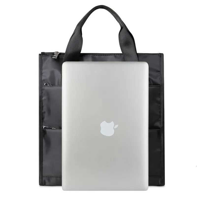 Computer Briefcase Business Bag Multifunctional Thickened Waterproof Men and Women Universal Large Capacity Handbag W251022