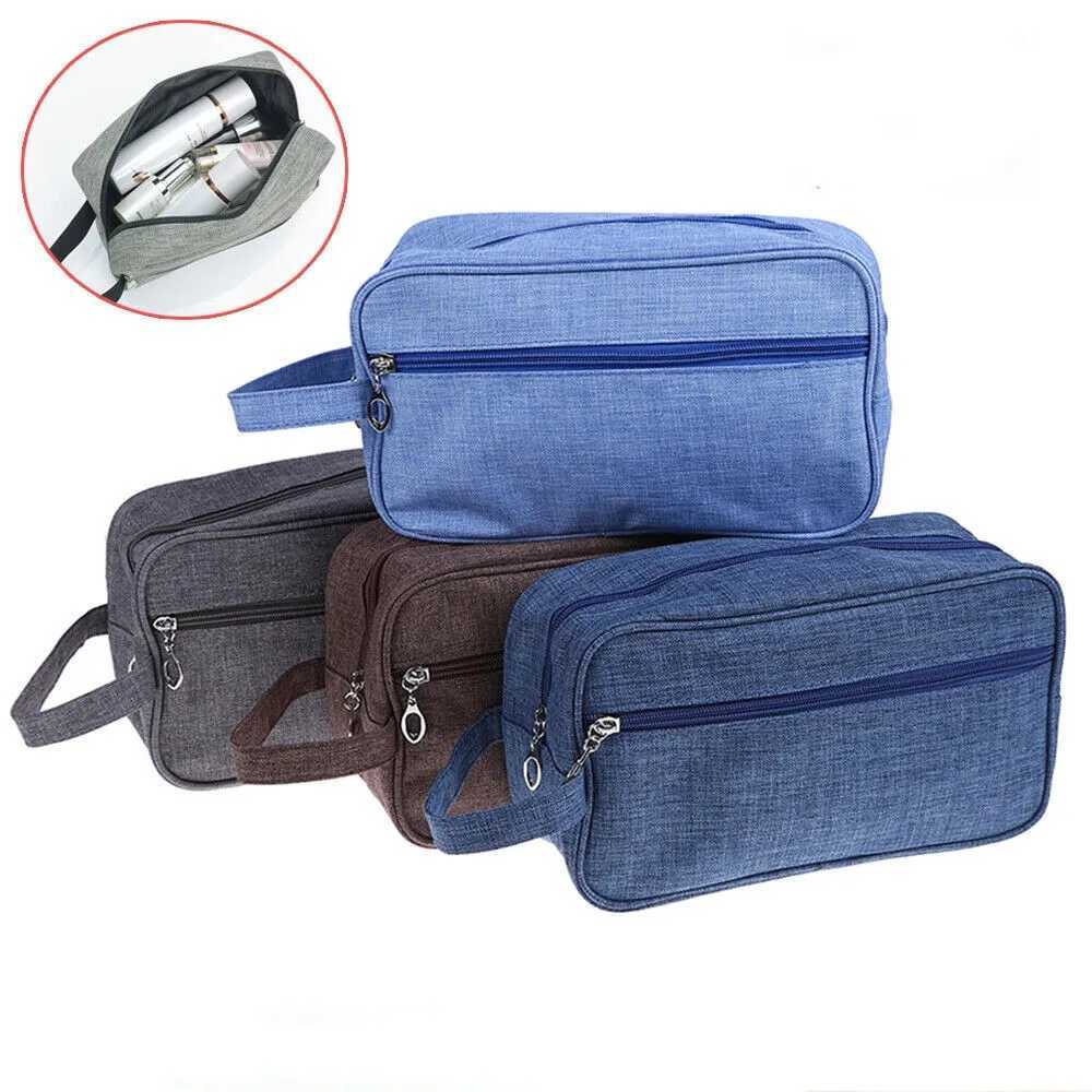 Travel Mens Cosmetic Bag Toiletry Organizer Canvas Women Storage Make Up Case Waterproof Makeup Bag Beauty Wash Pouch HandbagW251021
