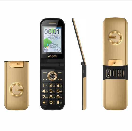 Cell Phones Elderly mobile phone large font large voice large screen fashion mobile phone multi-language multi-band clamshell elderly mobile phone Q251022