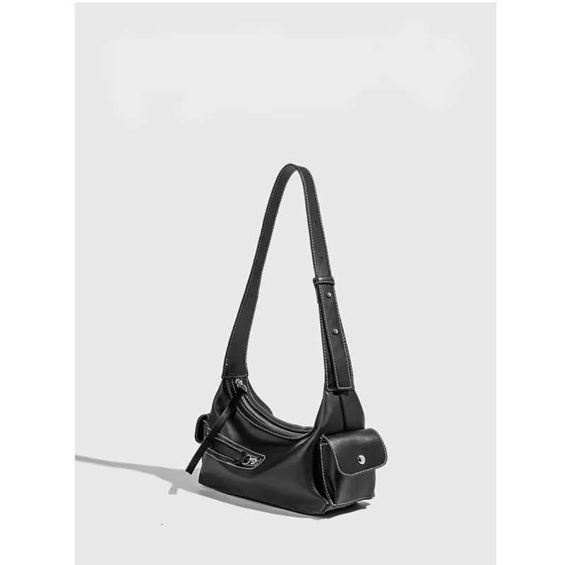 Luxury Underarm Bag Women South Korean Designer Vintage Handbag with Multiple Pockets Large Capacity Fashionable Shoulder BaL251023