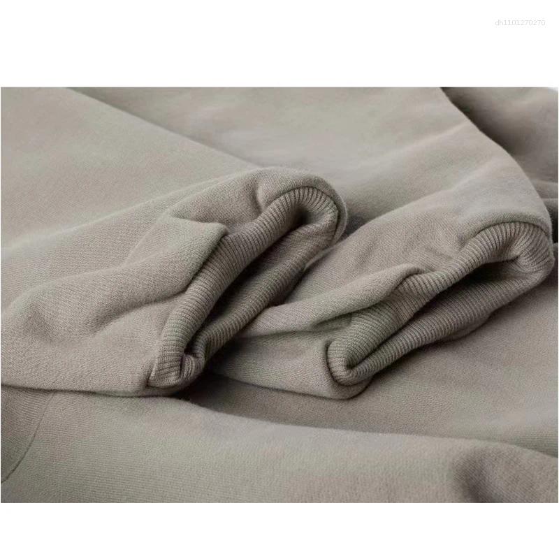 Men's Hoodies Short Wide Double-layered Cap For Men Women With Fleece In Autumn Winter Customize Your