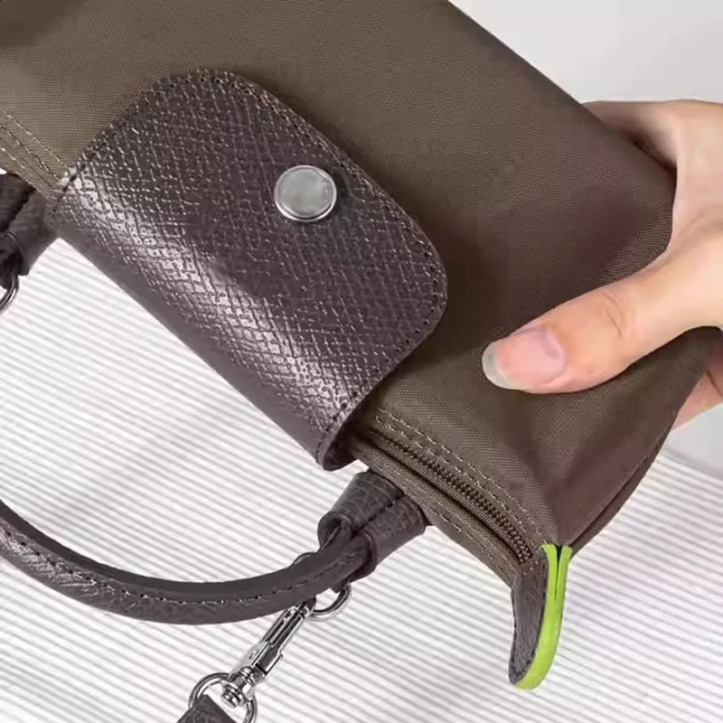 Leather Replacement Crossbody Bag Strap Fit for Longchamp Mini Earthy Color Shoulder Strap Without Punching Modification 251022