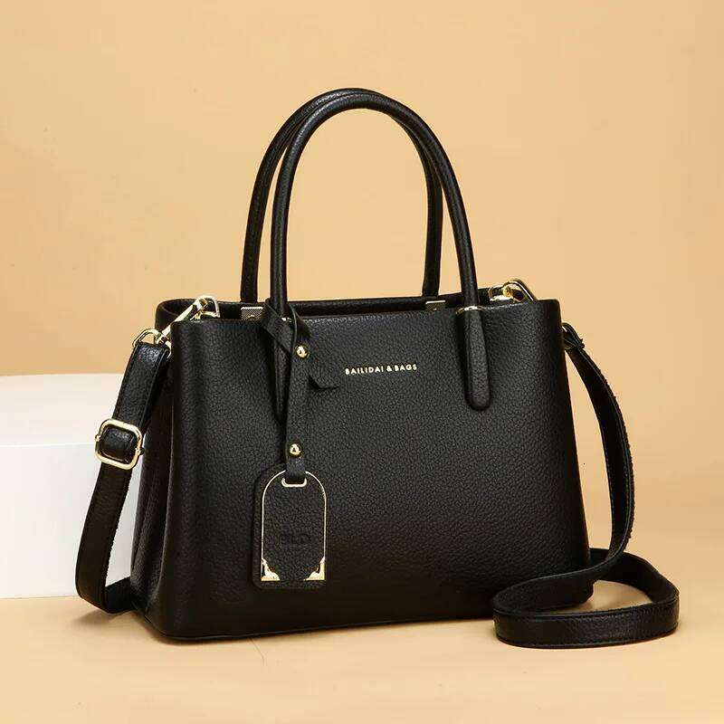 Large Tote for Women - Stylish Work Bag with Crossbody Strap, Spacious Mom Purse