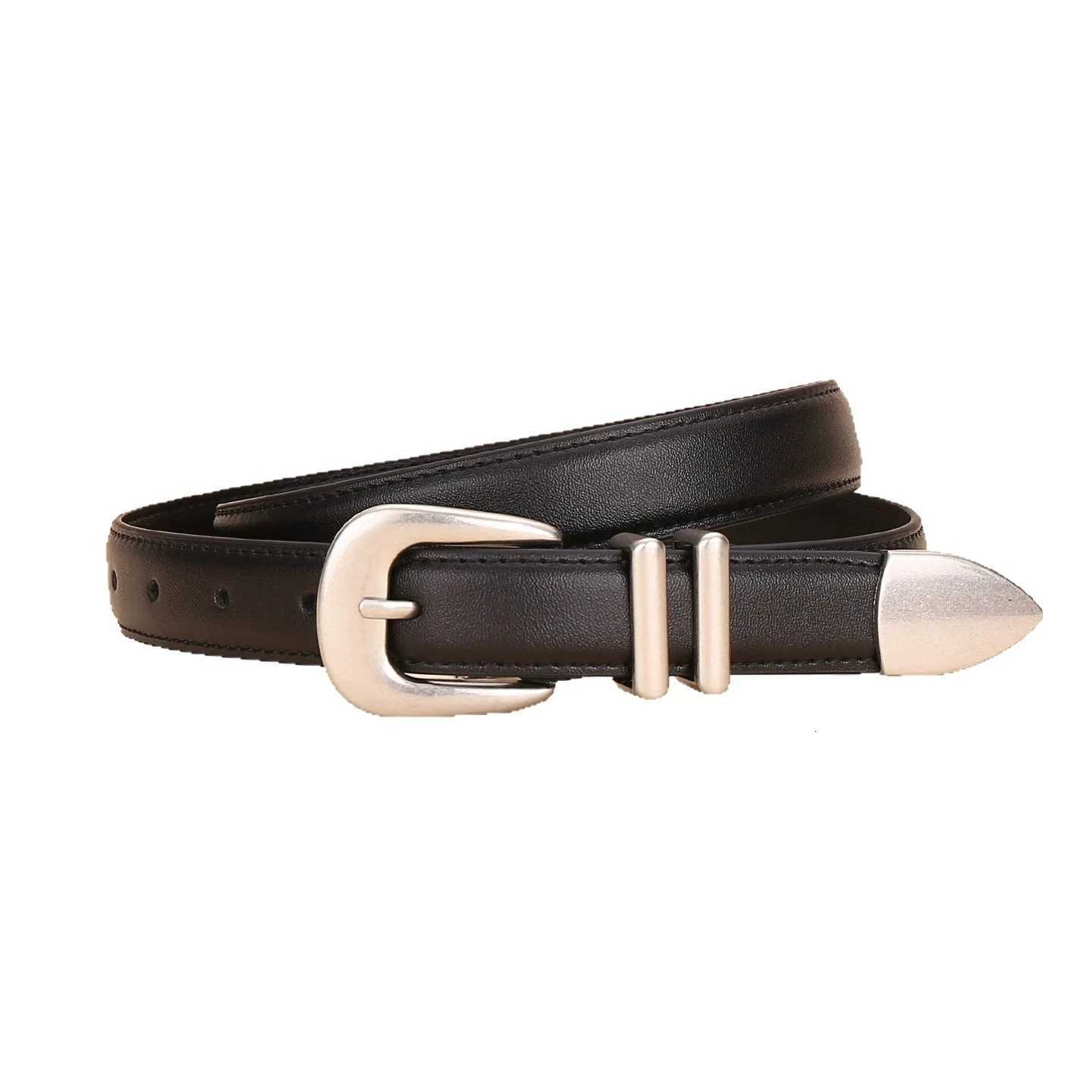 Highend alloy genuine leather belt for women fashionable and versatile waist belt trendsetting corset beltXJ251023