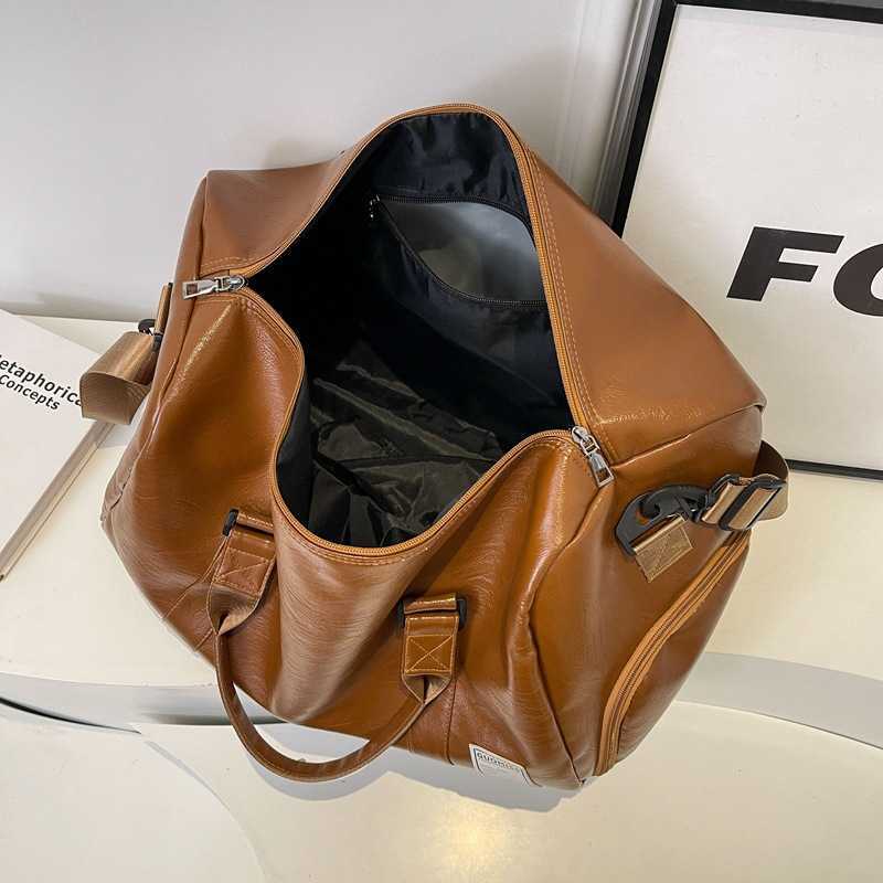 Mens Large Capacity Travel Bag for Business Trips Womens Wet and Dry Separation Gym Bag Sports Training Bag W251023