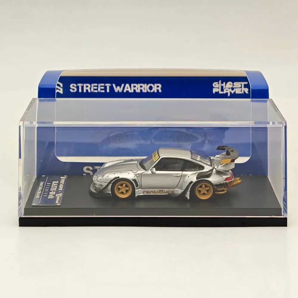 SW 164 Scale RWB 993 911 RAUHWelt Heavenly 89 Short Wing Racing Sports Model Diecast Model Car Miniature Collection Auto GiftT251023