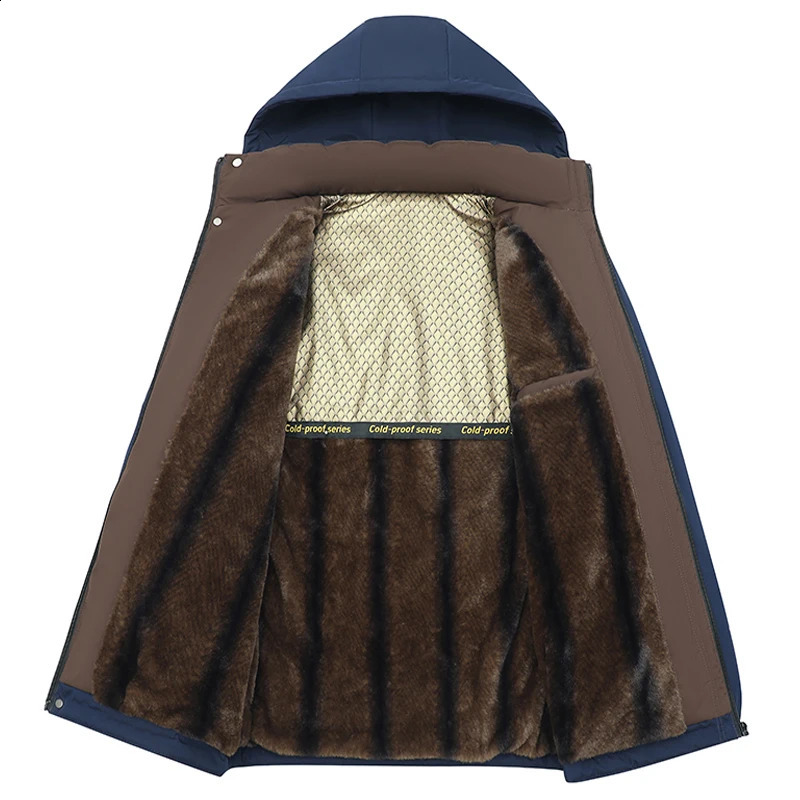 Winter Jacket men parka 6XL 7XL 8XL jacket Mens Graphene Double Cotton thickening Hooded coats ski suit mens casual warm 251015