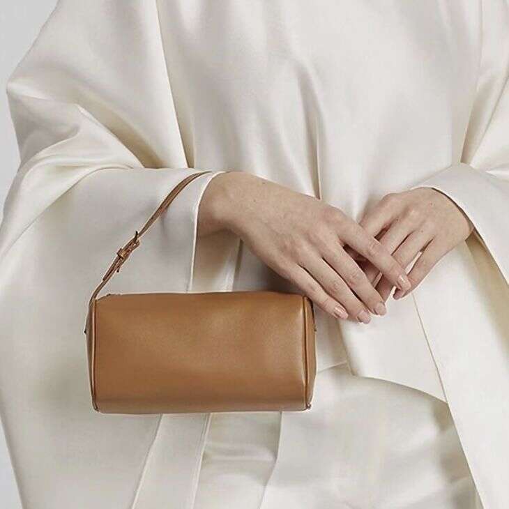 toteBag Shoulder bag ROSE NOIRE Autumn Winter Niche Design High Quality Texture Single Shoulder Underarm Women Genuine Leather Cowhide Pencil Case Cyl