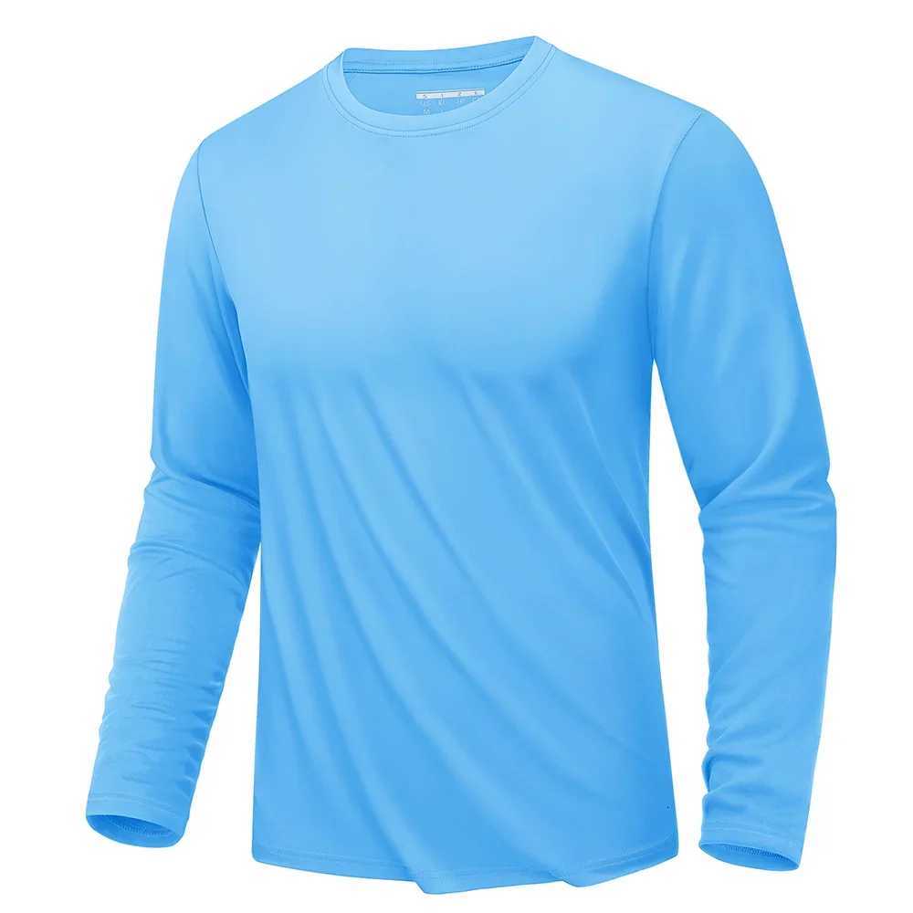 Mens Sun Protection Summer officialwebsite Long Sleeve Quick Dry Men T Shirts Breathable Hiking Fish Performance Top UVProofXJ251023