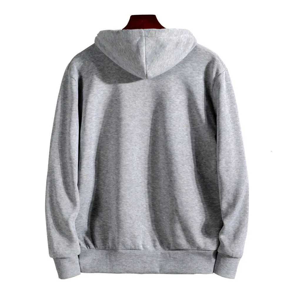 Mens Womens Autumn Winter Zip Up Hooded Sweatshirt Casual Sportswear Drop Shoulder Loose Fit Street FashionT251023