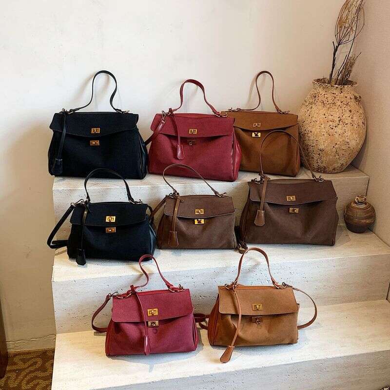 High End And Large Capacity Tote For Women Matte Trendy Rodeo Commuting Shoulder Crossbody Bag