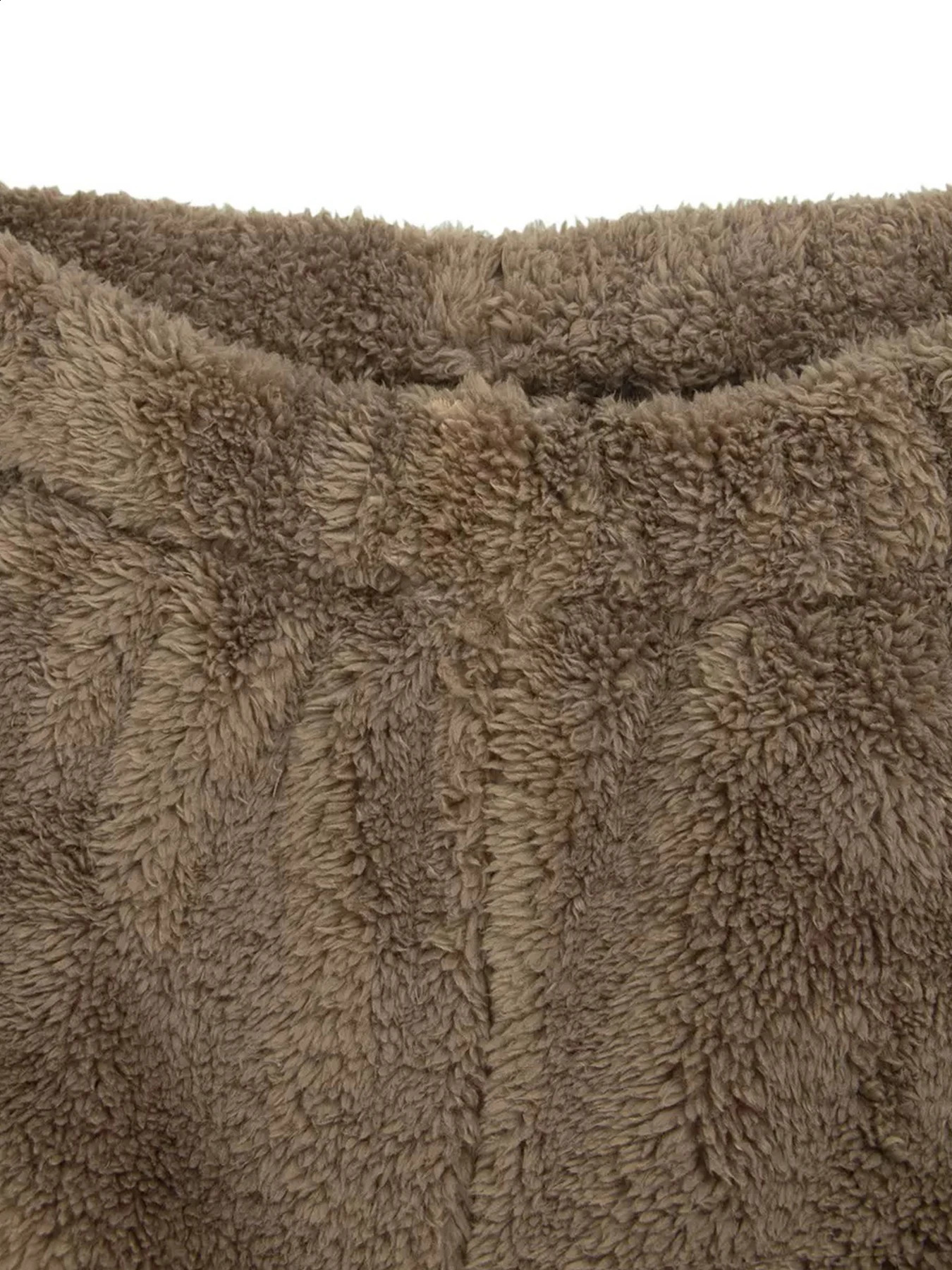 Womens Solid Color Velvet TwoPiece Set LongSleeved SemiOpen Neck Sweatshirt and Slim Pants Machine Washable Suitable 251022