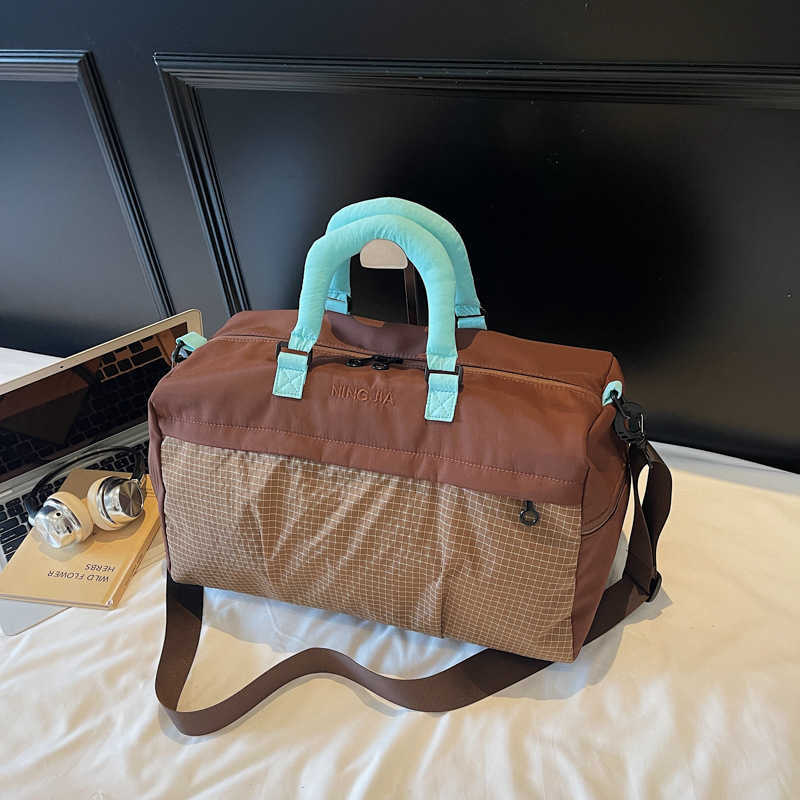 Gym Bag Dry Wet Separation Swimming Sports Bag Women Storage Outdoor Bag Training Bag Large Capacity Handheld Travel Bag Men W251023