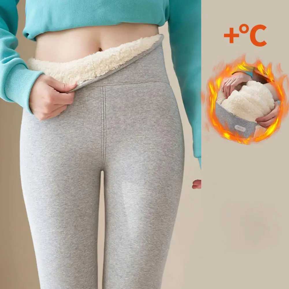 2025 Women Thermal Leggings Winter Warm High Waist Butt Lifting Leggings Fashion Elasticity Autumn Velvet Comfortable Warm PantsT251023