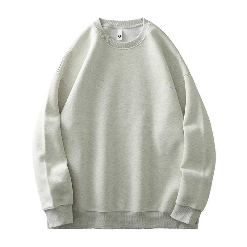 DUKEEN 460G Heavyweight Mens Sweatshirts 2024 Autumn RoundNeck Long Sleeve Solid Color Sport Pullover 11 Color ChooseT251023