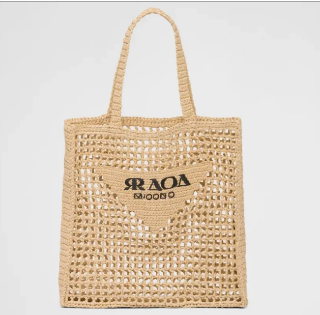 Tote Bag Luxury beach bag Straw bag Shopping Bag Designer Bag High quality Fashion Woven for Summer Black apricot Outdoor Travel Large Capacity Handbag Best Gift