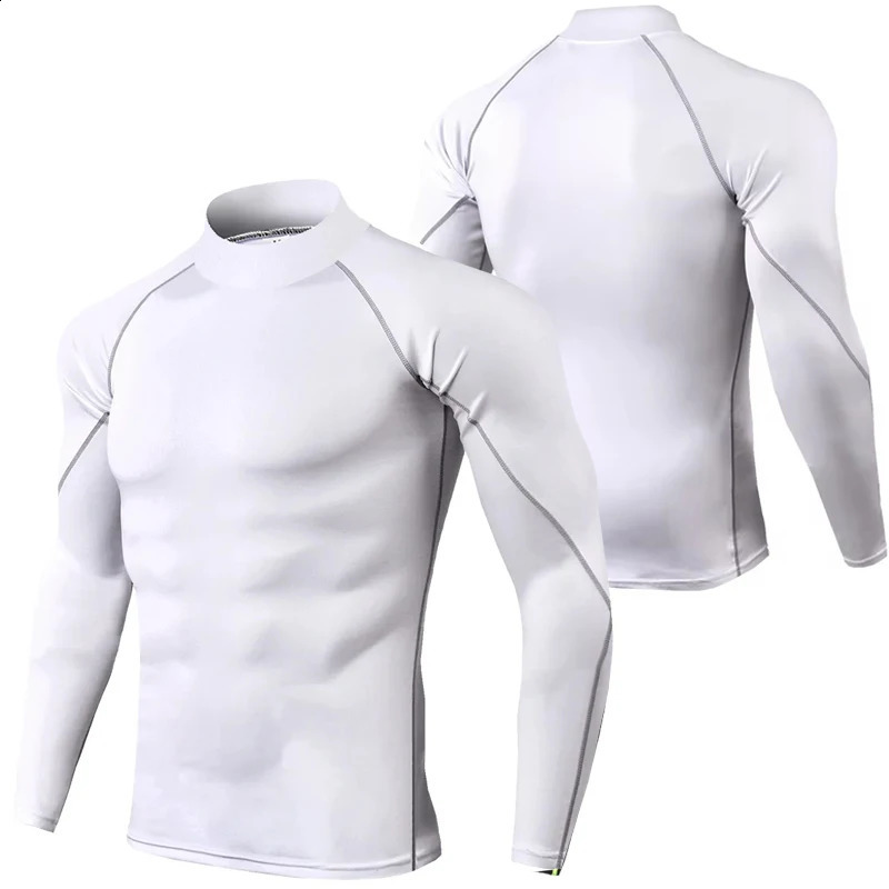 Men Running T shirt Quick Dry Bodybuilding Sport Shirt Long Sleeve Shirts Compression Top Fitness Tight Rashgard Gym TShirt 251023