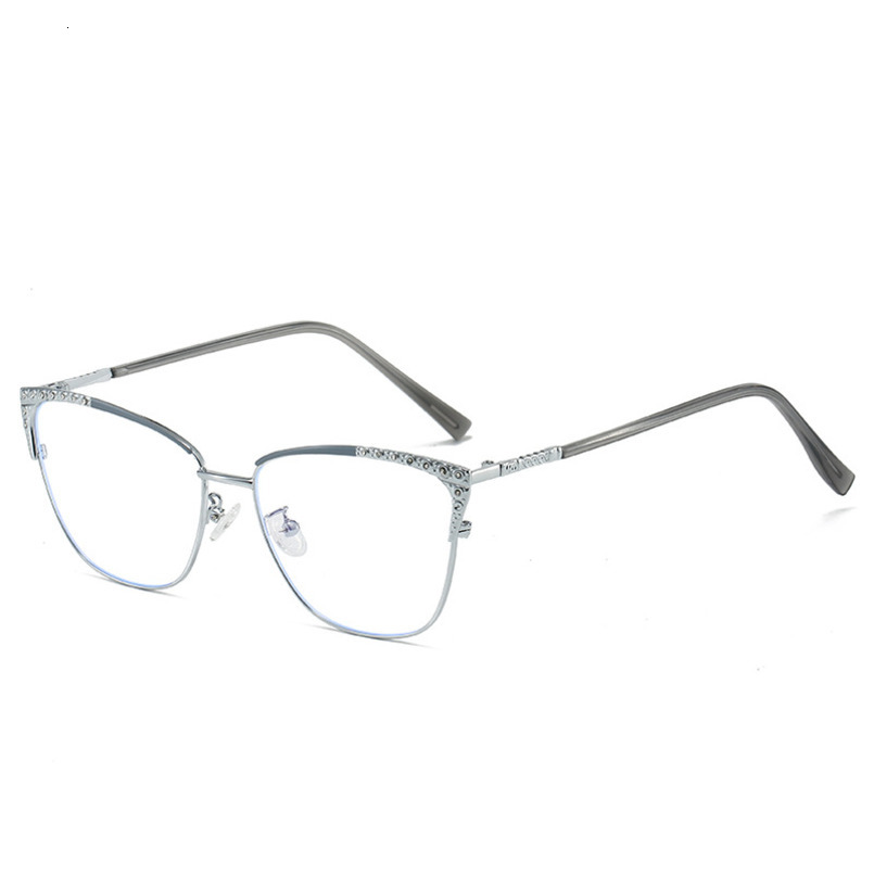 2024 New Fashion Metal with Prescription Glasses Optical Unisex Plain Universal Eyeglass Frame