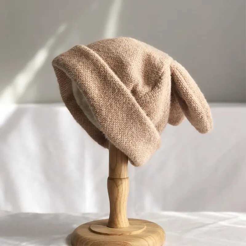 Unisex Rabbit Ears Cute Beanies Autumn Winter Warm Hat Hip Hop Cap Beanie Hat Caps for Women MenXJ251023