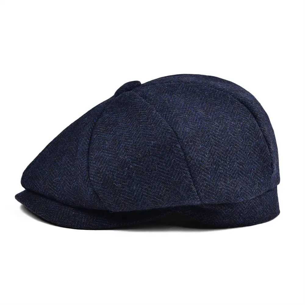 JANGO Kids Newsboy s Small Size Boy Woon Tweed Flat Herringbone Girl Infant Toddr Youth Beret Hat for ChildW251023