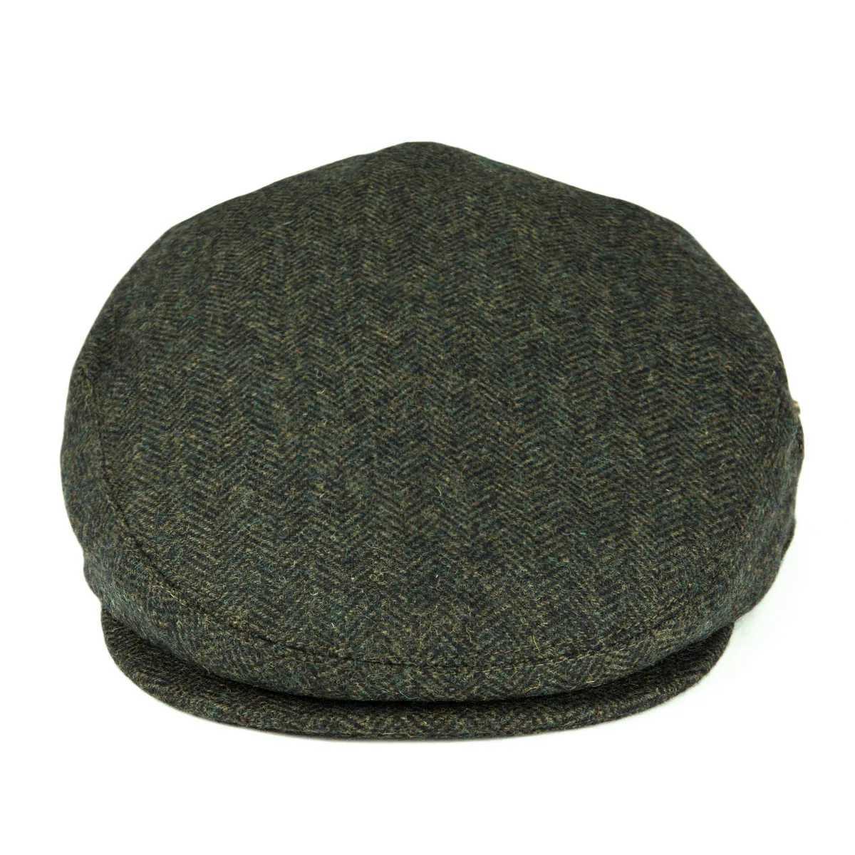VOBO Wool Tweed Herringbone Irish Men Wen Beret Cabbie Driver Hat Newsboy s Ivy Flat Hats Green Navy BlackW251023
