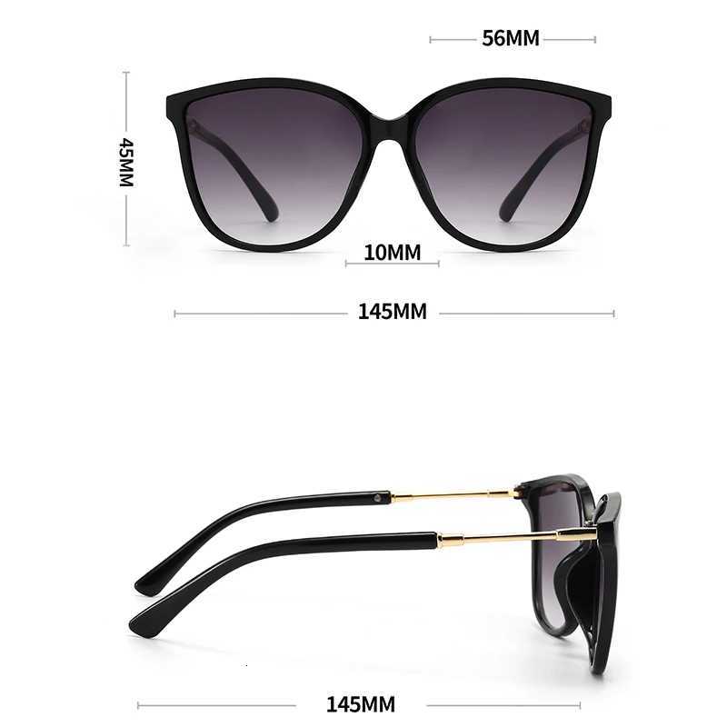 Vintage Cat Eye Sunes Wan Brand Designer Retro Mirror Sun es Fem Eyewear Car sunes 9119W251023