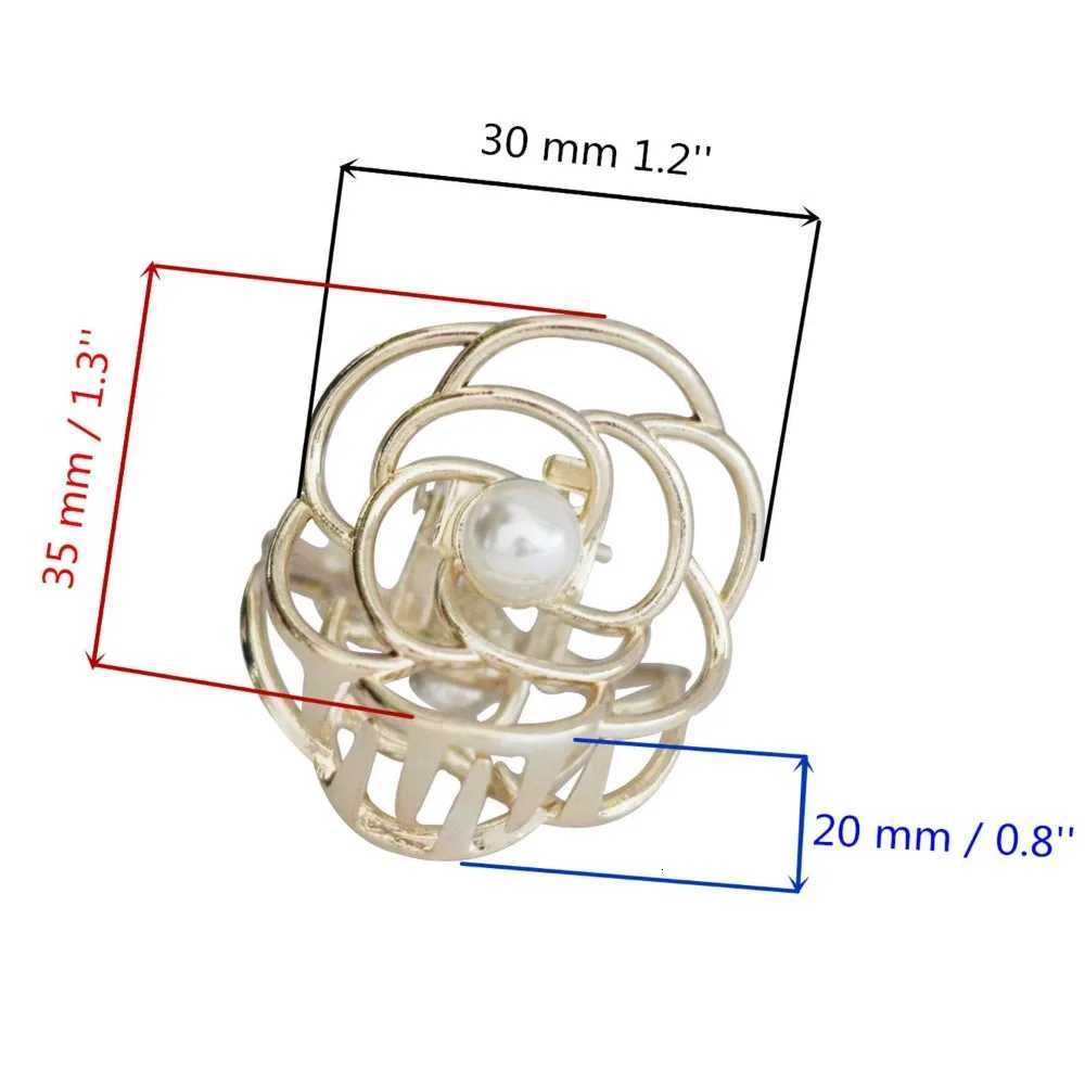 TANG SONG 4PCS wer Style Small Metal Hair Cl Clips Hair Cah Barrette J Clamp for Wen Half Bun Hairpins for Thin Hair Y251023