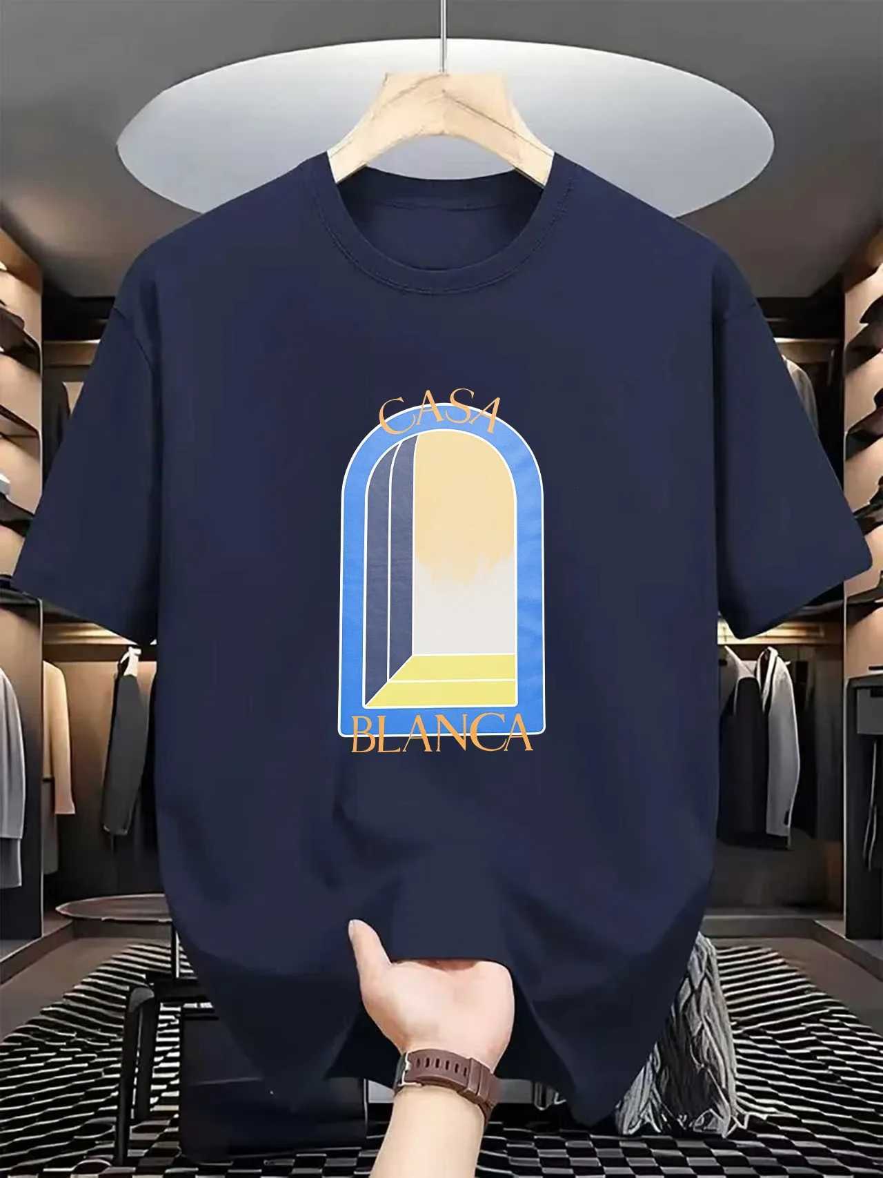 Latest Style Mens Slim Breathable Sports Casual Printed TShirt Ideal for Casual Outings Campus Style Outdoor ActivitiesXJ251023
