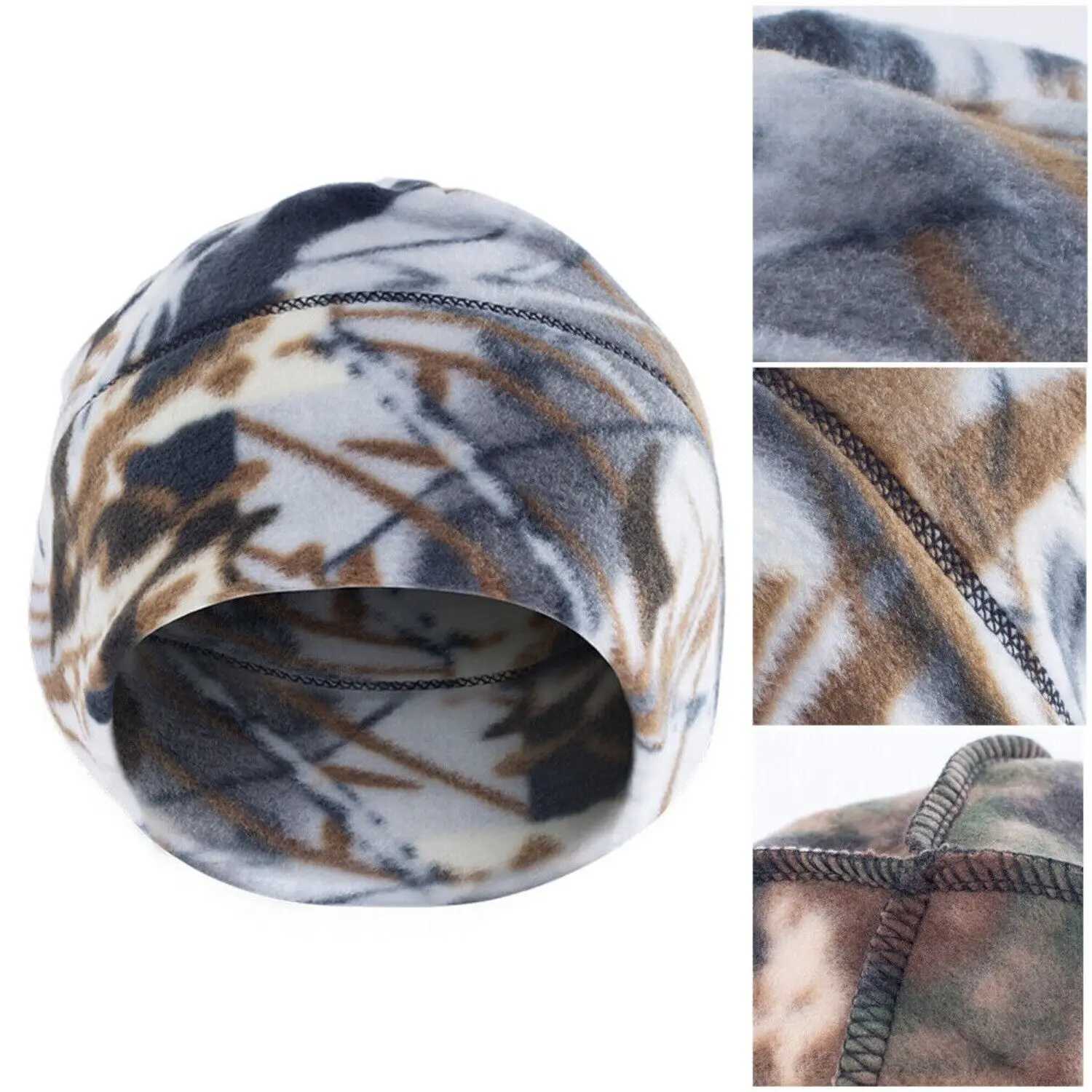 Winter Warm Fece Hat Windproof Military Tactical Beanie Skl Men Wen Thermal s Cold Proof Skiing Hiking Beanies HatW251023