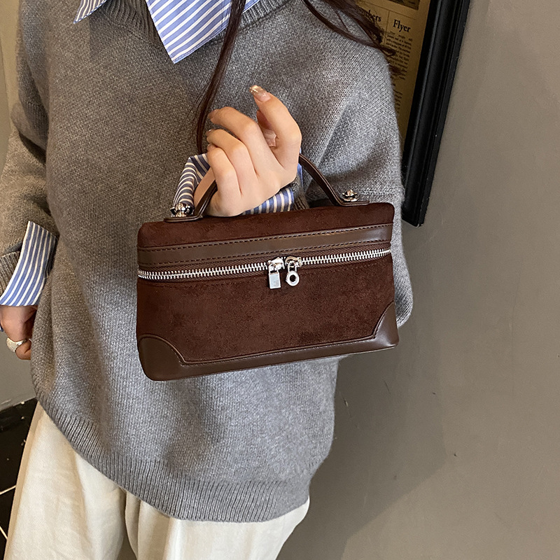 Luxury Brand Designer Bag Fashion Trend Color-Block Box Bag 202 High-Quality Versatile Shoulder Crossbody Bag For Women