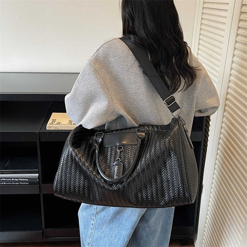 Highend Handheld Classic Travel Bag Large Capacity Travel Bag Gym Bag Business Trip Luggage Bag Waterproof Storage Bag W251023