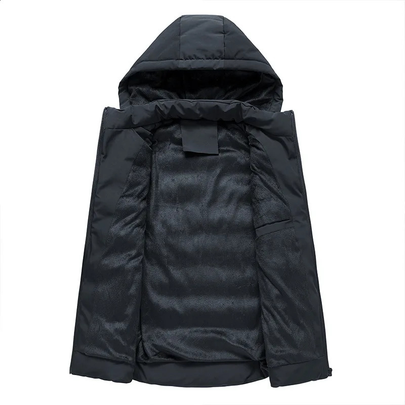 Style Mens Padded Vest Korean Version Slim Fit Thickened and Warm Jacket 251023