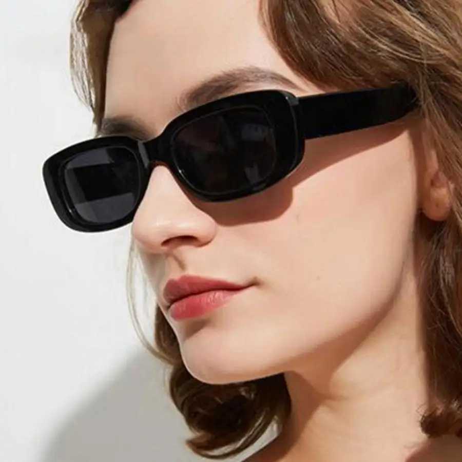 56 PCS Small Rectangle Pattern Sunglasses For Women Vintage Brand Designer Square Sun Glasses Female UV400 EyewearW251023
