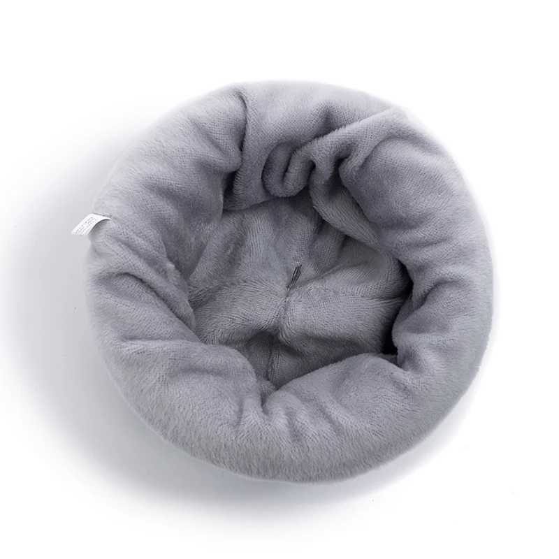 New Unisex Winter Hat Add Fece Warm Stylish Soft Beanie Hat For Men Wen Outdoor Thicken Ski Sports Knitted HatW251023