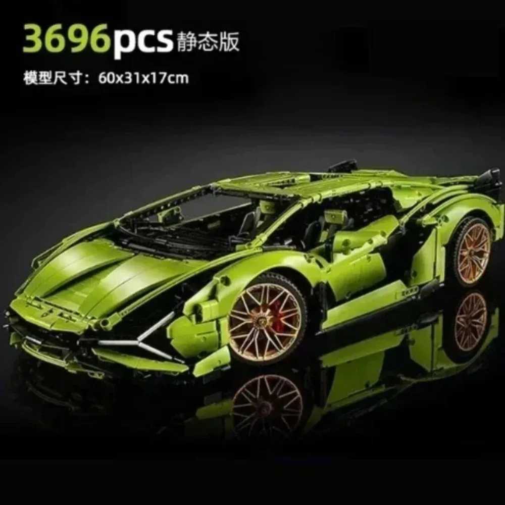3696 You Xi an Architectural Technology Blog Compatible with building blocks MOC 42115 Adult Model Design Sports Car toys ChildT251023