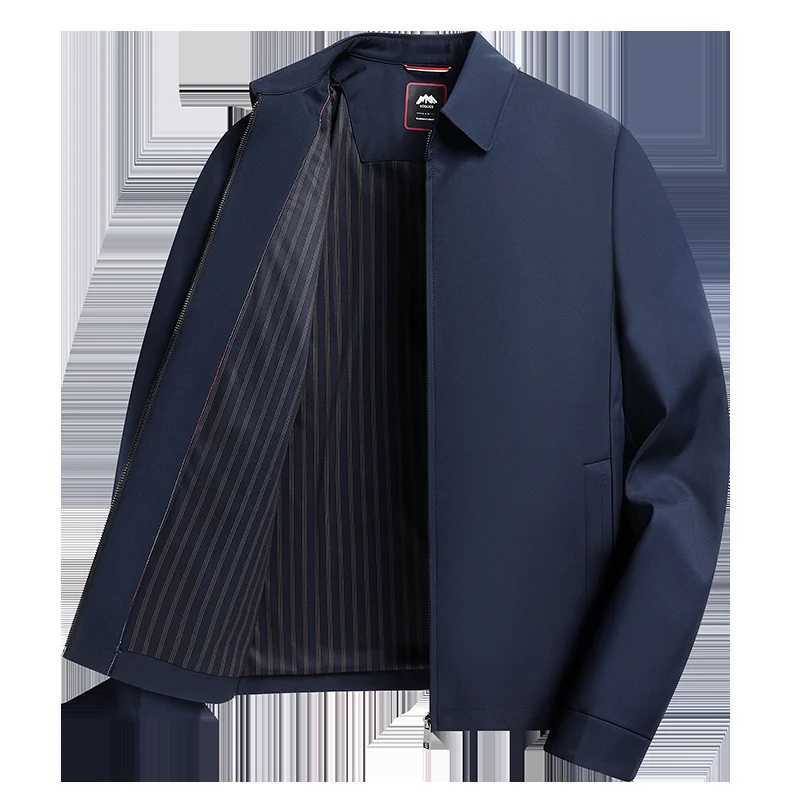 New Mens Fashion Classic Business Solid Color British Style Outdoor Travel Trend Everything Work Executive Casual Jacket W251023