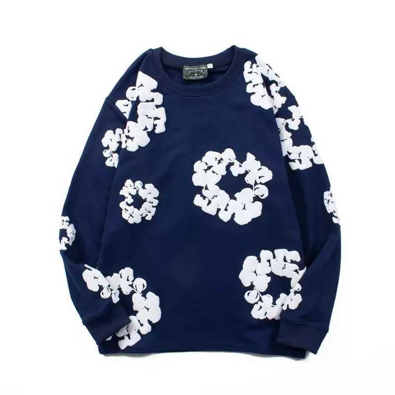 2025 New Fashion Hoodie Cross Border European and American Hot Selling Cotton Foam Printed Tears Hoodie Mens and Womens HoodieXJ251023