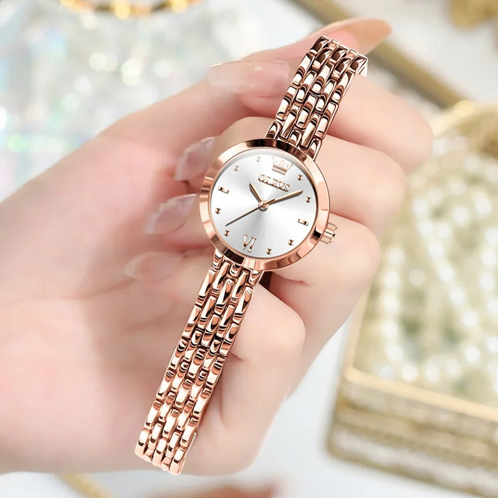 OLEVS 9992 Womens Watches Elegant Gold Watch for Women Quartz Waterproof Wristwatches Ladies Relojes Para Mujer 251027