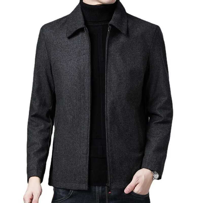 Coat Stuff Mens Jackets New Brand Casual Lapel Autumn Winter 2023 Men Clothing Fashion Solid High Quality Classic Daddy Clothes W251023