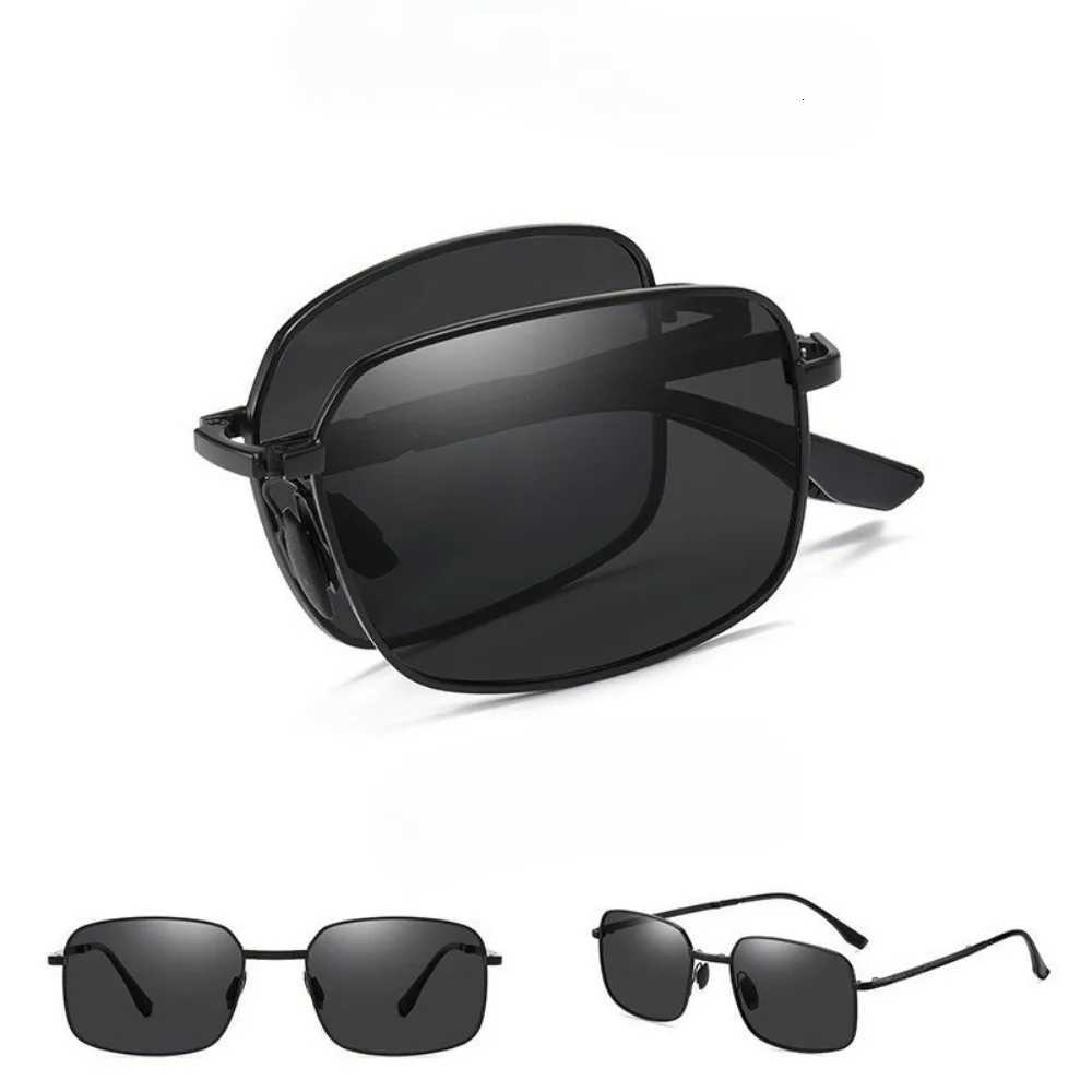 Folding Polarized Color Changing Sunglasses for Day and Night Use Male Drivers Fishing GogglesW251023