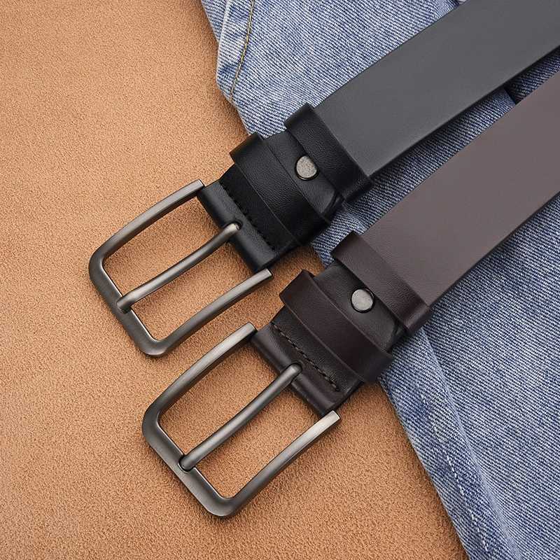 Highquality Mens Pin Buckle Belt Fashionable And Trendy Mens Jeans Trousers Belt Wholesale Direct SalesXJ251023
