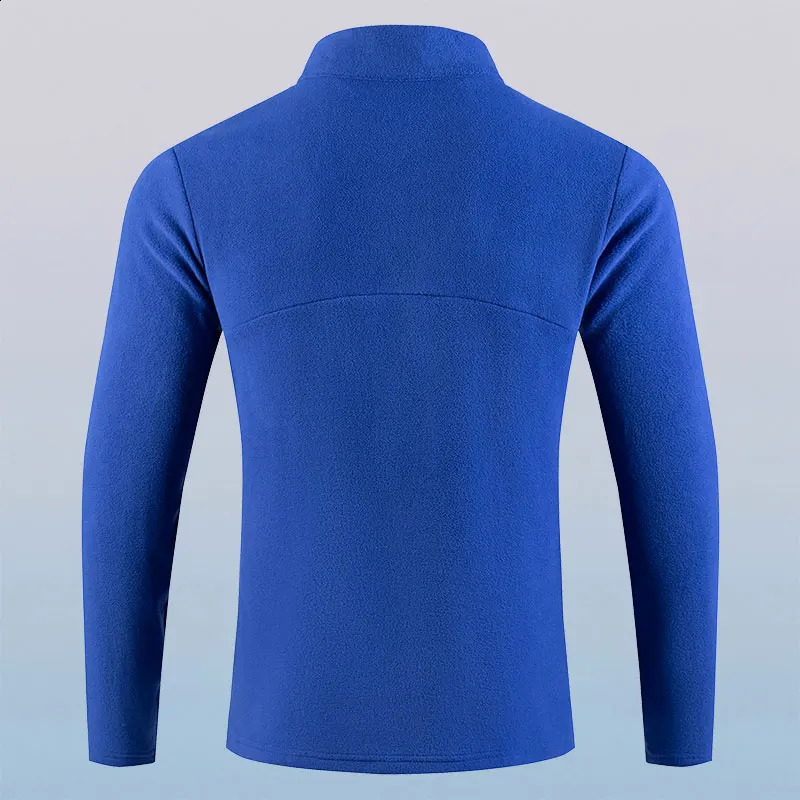 Male Running Long Sleeve Tshirt Autumn Winter Outdoor Half Zipper Fitness Sport Top Breathable Jogging Gym Training Sportswear 251023
