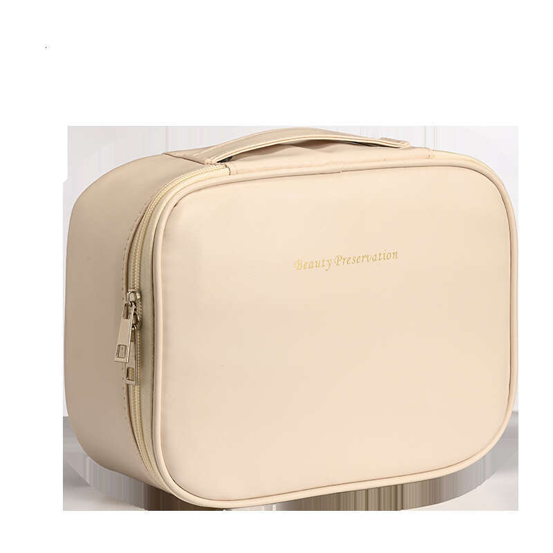 New Freestyle Partition Makeup Large Capacity High-end Multi-functional Cosmetic Toiletry Storage Bag