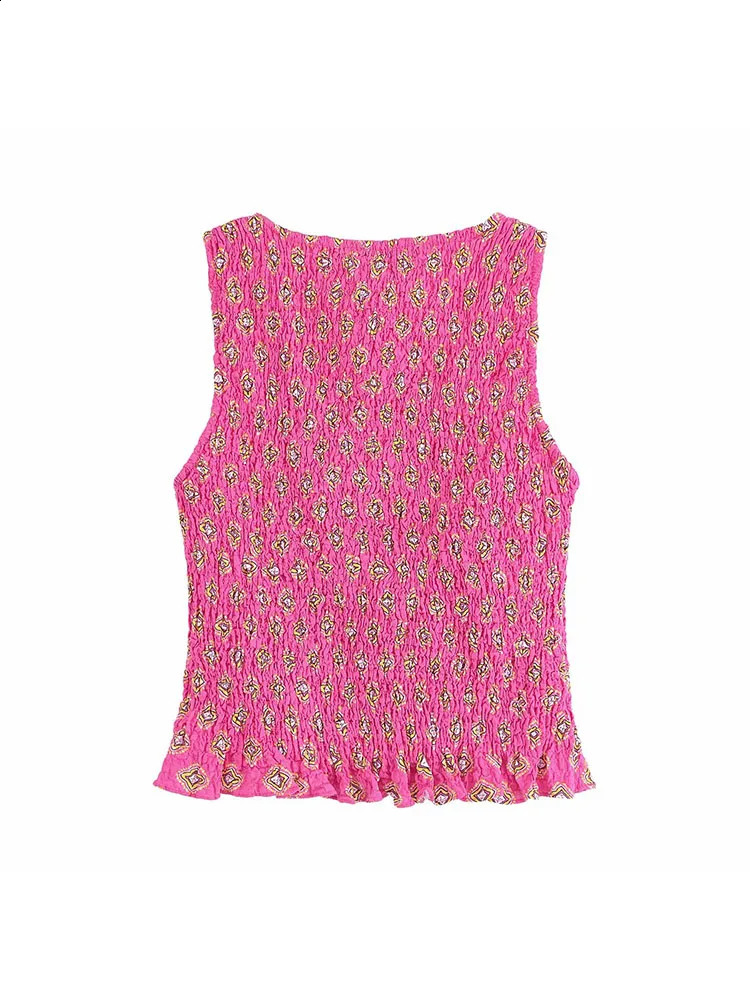 Womens 2025 Printed Maxi Skirts Set Sleeveless LaceUp Tank Top High Waist Baggy Skirt Boho Summer Beach Vacation Outfit 251016