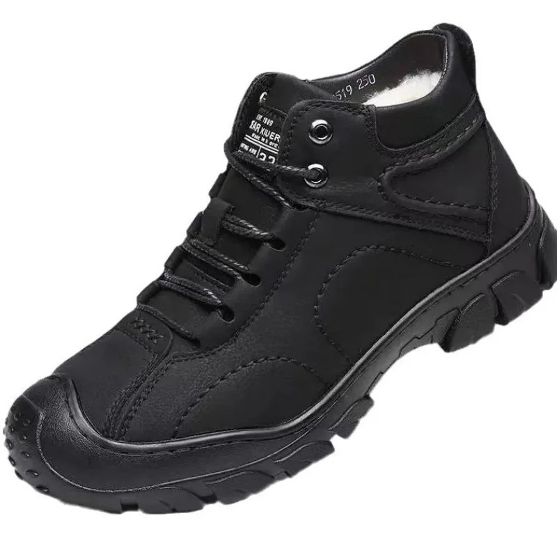 Mens Oversized Warm Snow Boots Are Comfortable Soft Non Slip Fashionable and Versatile Mens Boots 251021 - view 6