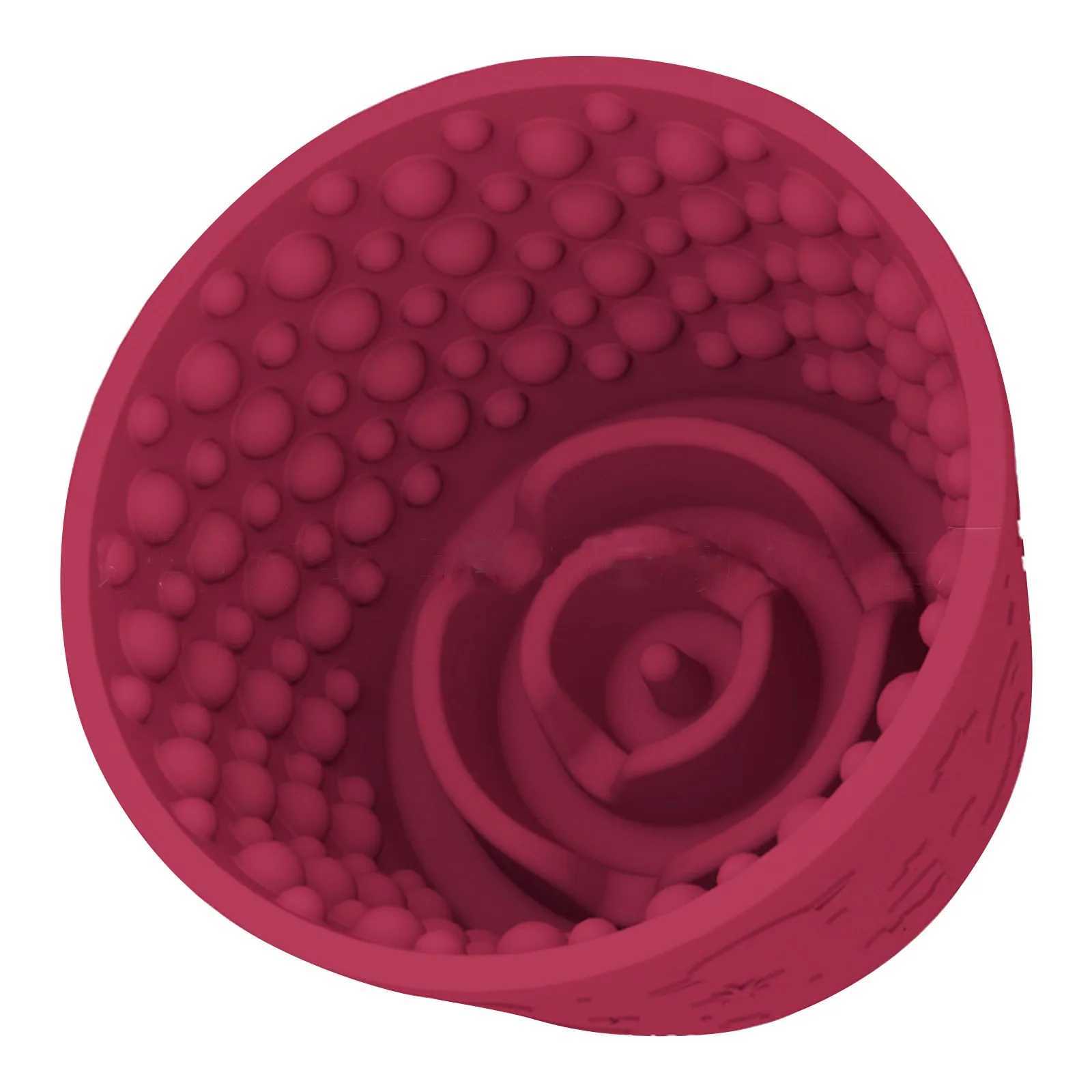 Dog Lick Bowl Anxiety Dog Licking Mat Freezer Treat Dispenser NonSlip AntiChoking Silicone Slow Feeder Bowl for Dogs Y251023