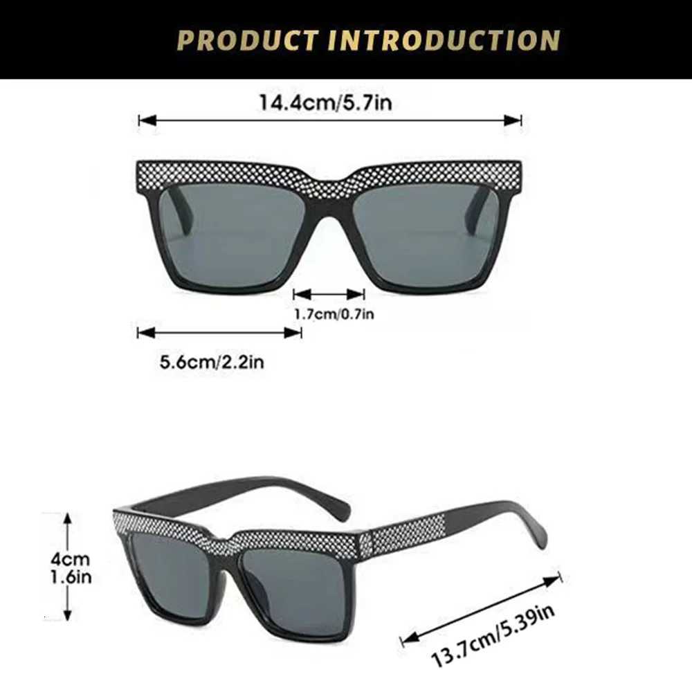 Luxury Crystal Diamond Sunglasses Women Unique Square Fashion Sun Glasses Full Frame High Quality Durable Eyewear Goggles UV400W251023