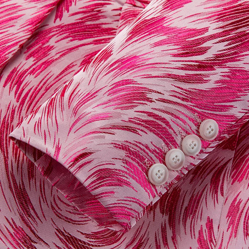 Red Mens Suit Jacket Wedding s Dress Coat Stylish Slim Men Casual Costume Homme SingleBreasted Male Blazer 251023