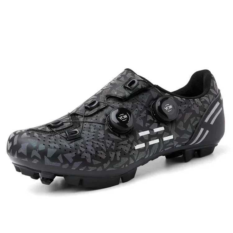 Cycling Sneaker MTB Men Sport Road Bike Boots Flat Racing Speed Sneakers Trail Mountain Bicycle Footwear Spd Pedal Cycling Shoes J251023